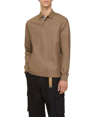 Eddie Long Sleeve Cotton Polo