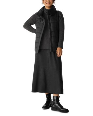 Stand Collar Puffer Vest