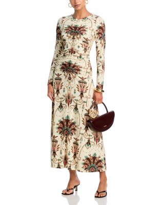 Maisy Ruched Midi Dress