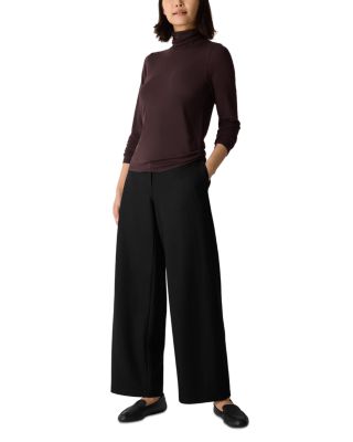 M&eacute;lange Turtleneck Top