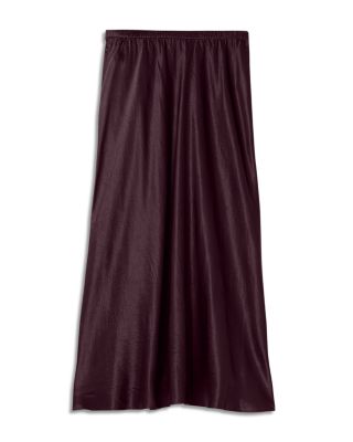 Bias Cut Maxi Skirt