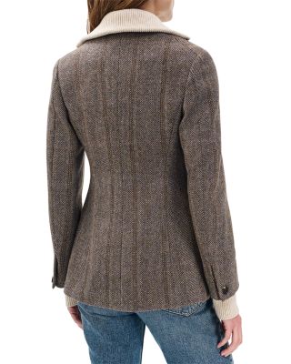 Frank Mixed Media Blazer