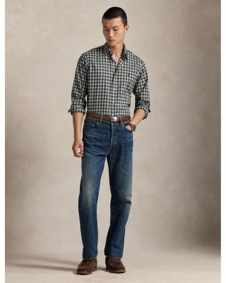 Classic Fit Plaid Twill Shirt