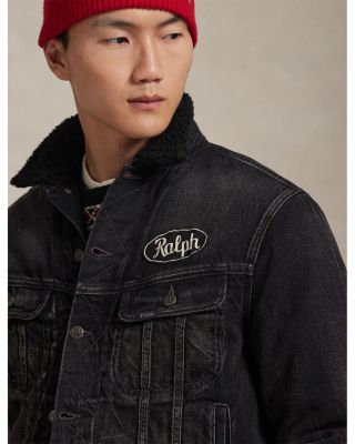 Relaxed Fleece Lined Trucker Jacket