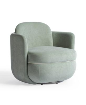 Wolfie Velvet Swivel Chair