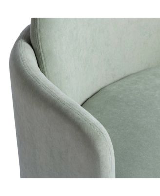Wolfie Velvet Swivel Chair