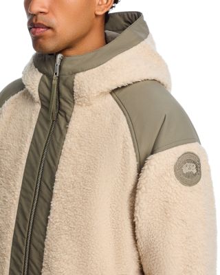 Alberni Reversible Fleece Bomber Jacket