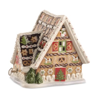 Christmas Toys Musical Gingerbread House