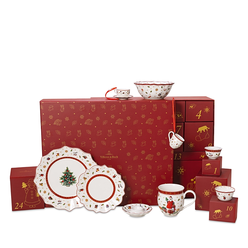 Villeroy & Boch Christmas Toy's Memory Advent Calendar 2025 In Red