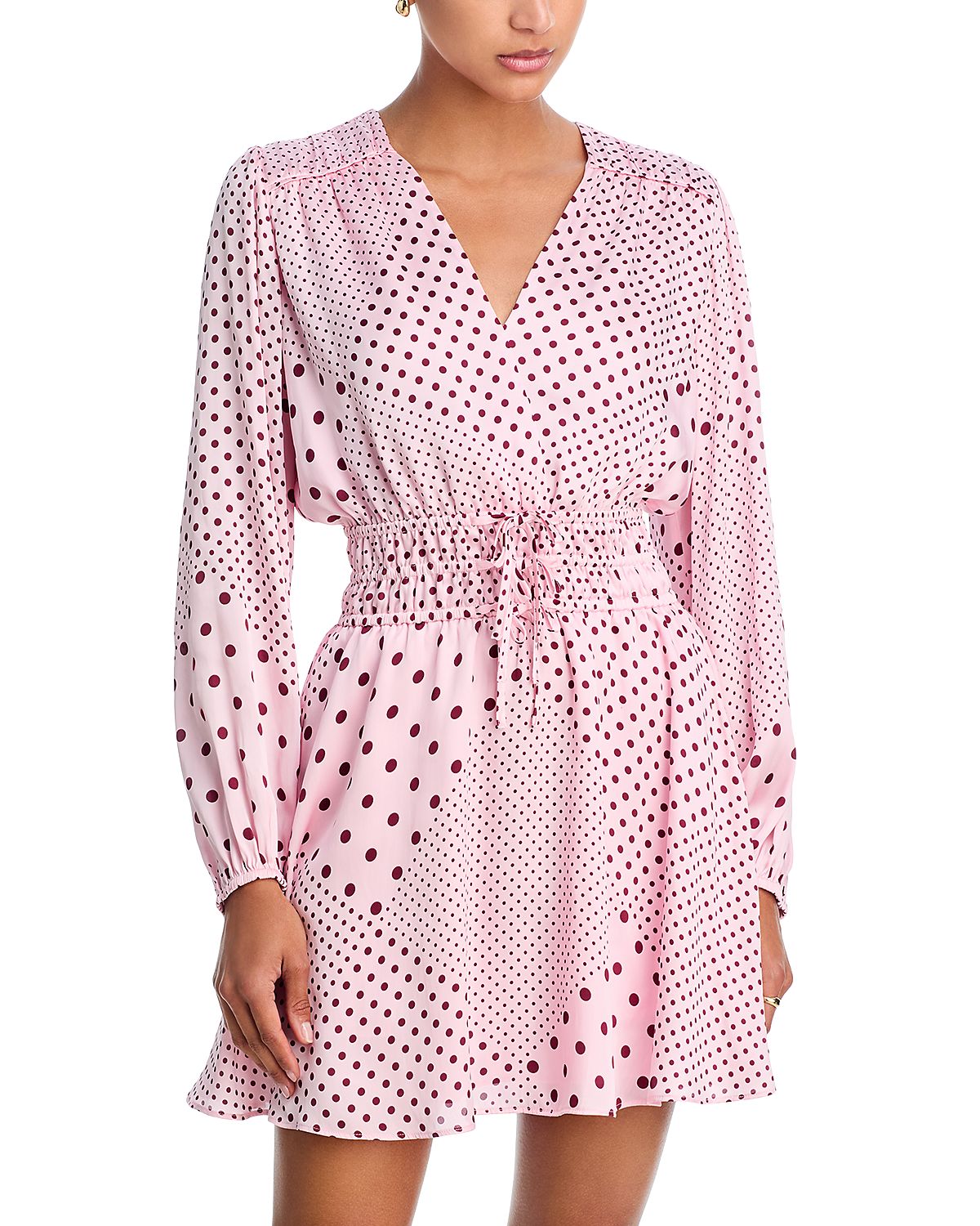 Derek Lam 10 Crosby Calanthe Printed Satin Dress