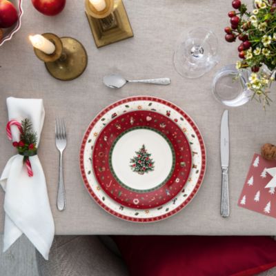 Toy&#39;s Delight Red Round Salad Plate