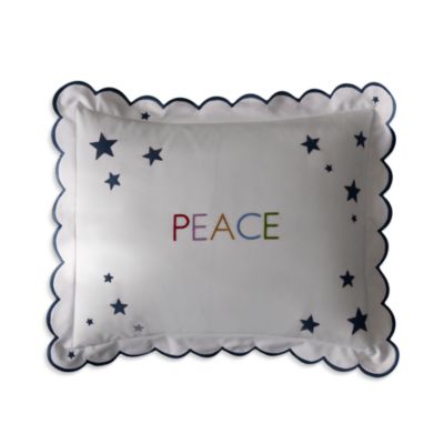 Stars Mini Embroidered Boudoir Pillow Cover