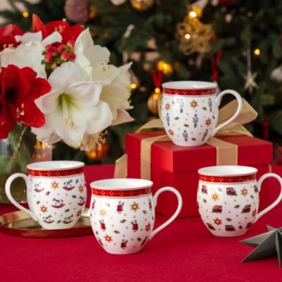 Toy&#39;s Delight Anniversary Mug, Set of 4