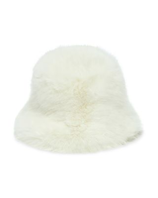 Oversized Faux Fur Bucket Hat