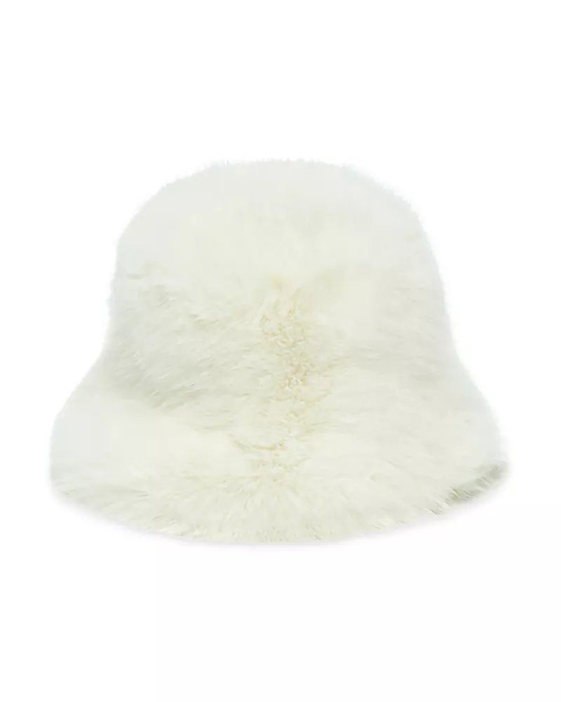 Jocelyn Oversized Faux Fur Bucket Hat