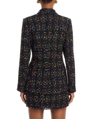 Rainbow Tweed Cutaway Blazer - Exclusive