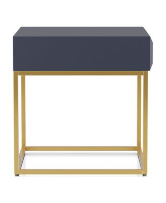 Lamon 23-inch Metal Frame 1-Drawer End Table