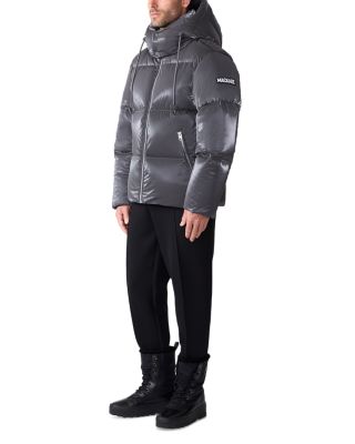 Kent-Glo High Gloss Quilted Hooded Down Jacket