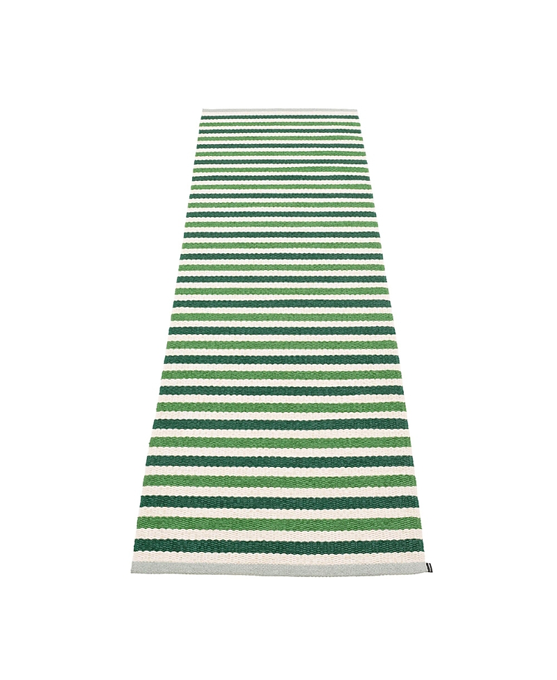 Pappelina Teo Rug, 27 X 96 In Green