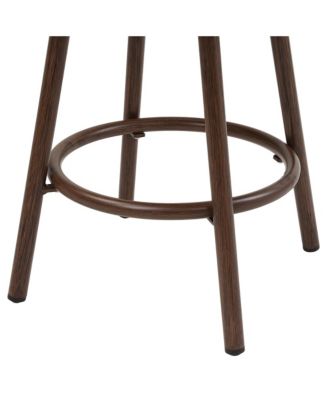 Morrow Aluminum and FE Wicker Outdoor Bistro, Set of 3