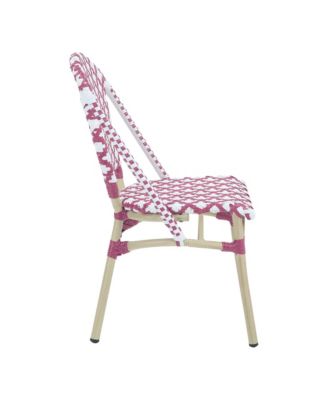 Quade Aluminum and PE Wicker Patio Dining Chairs, Set of 2