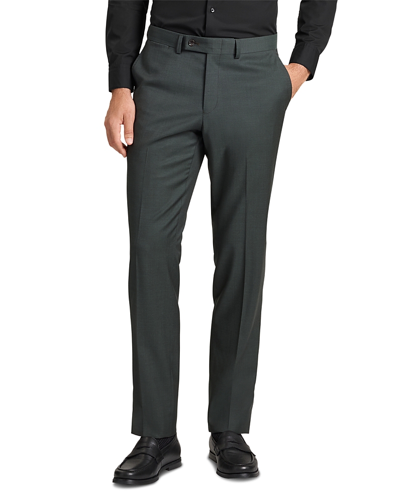 Ted Baker Wright Twill Modern Fit Suit Pants In Green