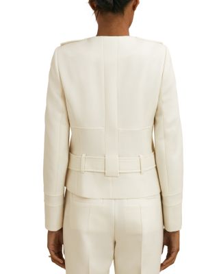 Athena Belted Wool Jacket