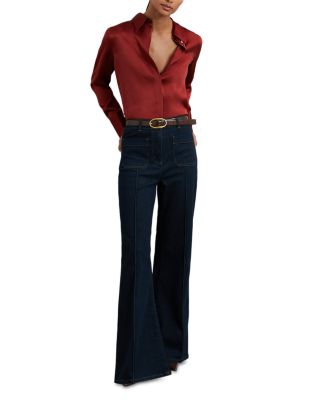 Ameira Silk Satin Shirt