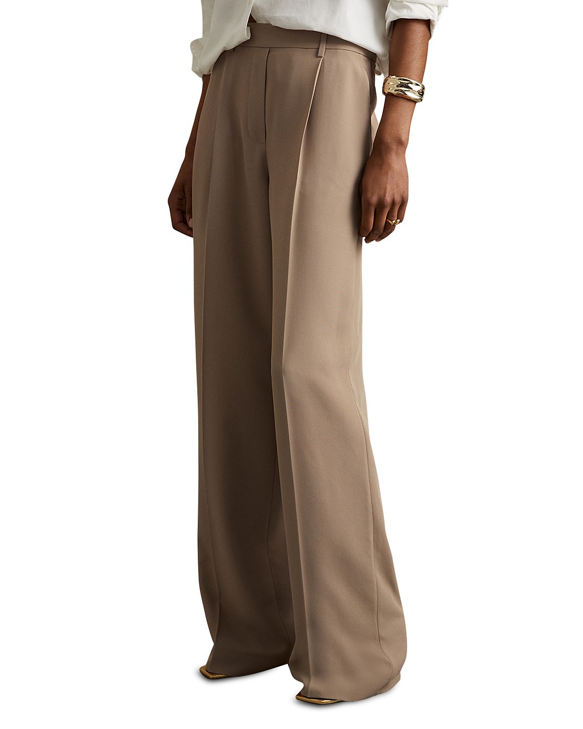 Reiss Petite Eden Wide Leg Pants