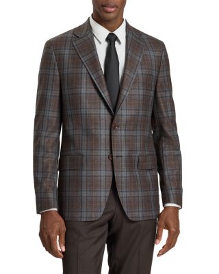Winfred Plaid Modern Fit Suit Jacket