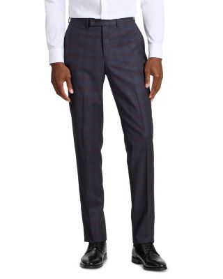 Wright Plaid Modern Fit Suit Pants