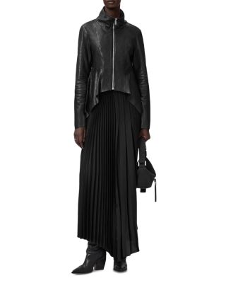 Grace Leather Biker Jacket