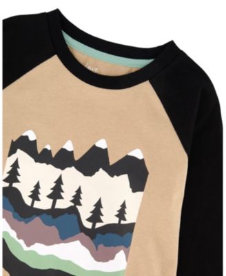 Boys' Long Raglan Sleeve Jersey Tee - Little Kid