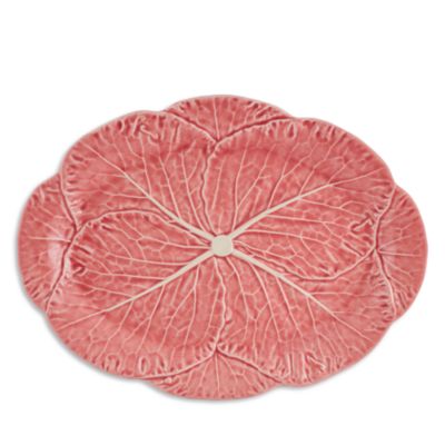 Cabbage Pink Large Oval Platter