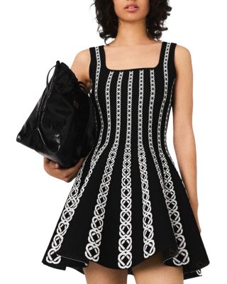 Russel Jacquard Mini Dress