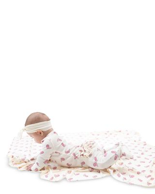 Girls' Petite Cowgirl Boots Zipper Ruffle Back Footie - Baby