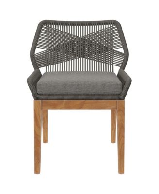 Wellspring Outdoor Patio Teak Wood Dining Chair