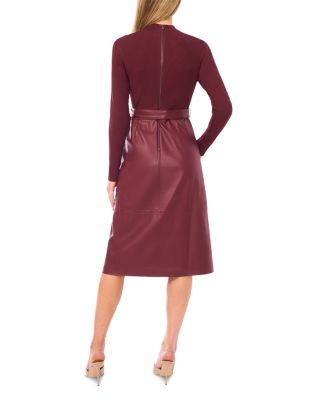 Oneida Mixed Media Dress