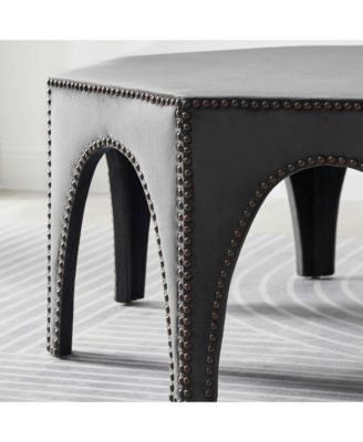 Victory Performance Velvet Ottoman