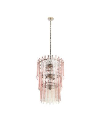 Hampshire Acrylic 3-Tier Chandelier