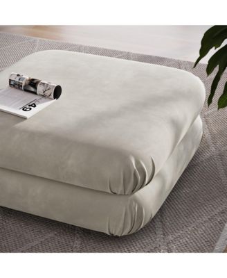 Jubilee Modular Performance Velvet Ottoman