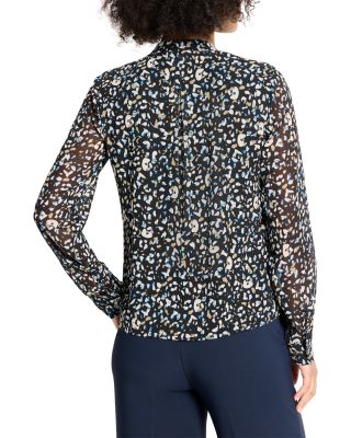 Femme Cheetah Tucked Top