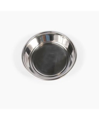 Medium Smoke Grey Small Double Bowl Feeder, 1 Quart Bowls