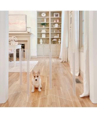 Tall Zig Zag 6 Panel Pet Gate