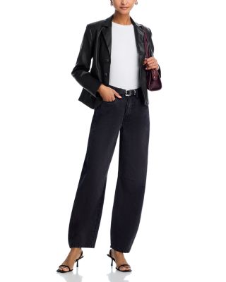 High Rise Barrel Jeans in Dinner Party