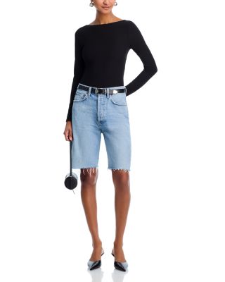 Rib Scoop Back Tee - Exclusive