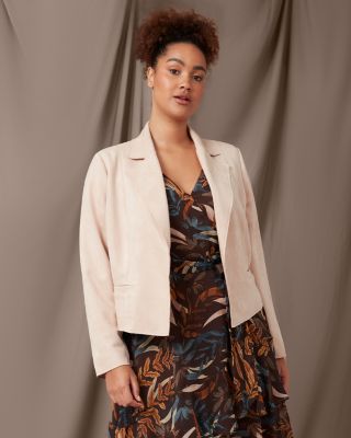 Rosabella Faux Suede Jacket