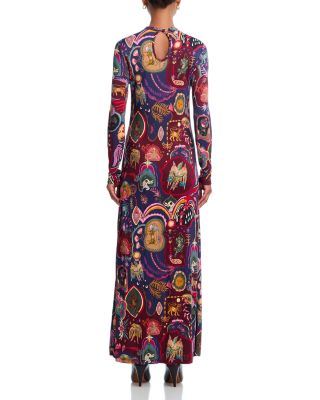 Artsy Surreal Land Maxi Dress