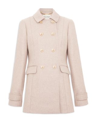 Aurelie Wool Blend Peacoat