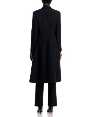 Fit & Flare Tuxedo Coat